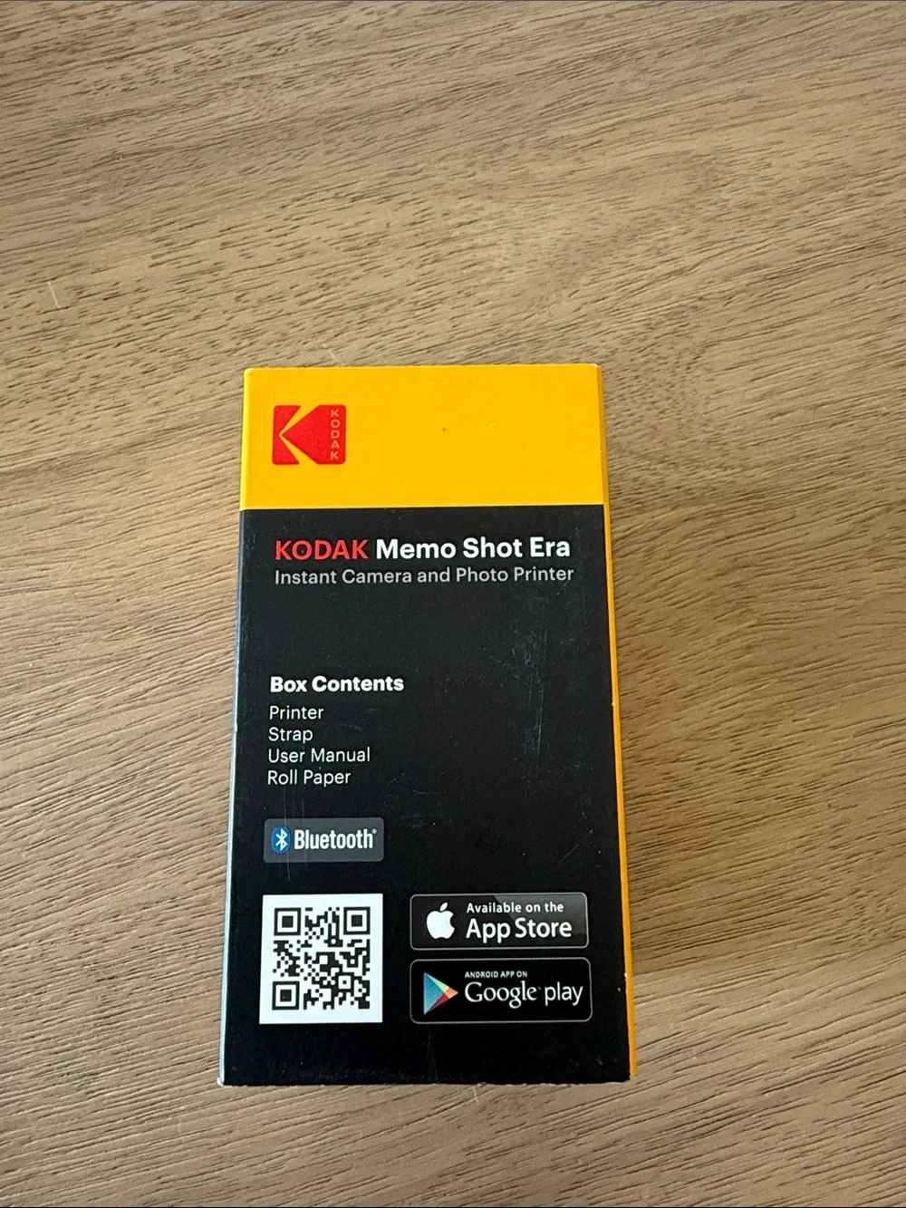 Kodak Memo Shot ERA Yellow Digital Camera and Printer